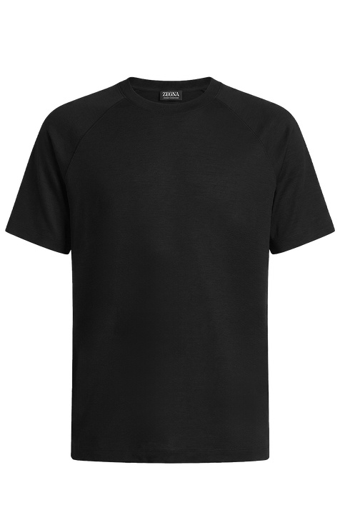 חולצת טי מצמר ZEGNA