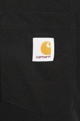 חולצת טי עם כיס חזה בצבע שחור CARHARTT WIP