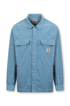 חולצת קורדרוי דיקסון בגוון כחול CARHARTT WIP