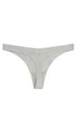 תמונה אחורית של Nulu Dipped-Waist Thong Underwear