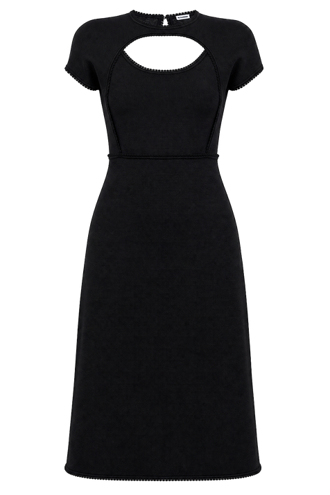 שמלת מידי ויסקוזה JIL SANDER