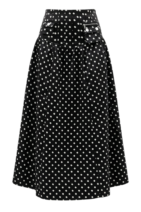 חצאית מקסי נקודות GANNI