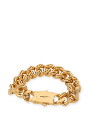 צמיד חוליות בצבע זהב SAINT LAURENT