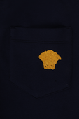גילאי 8-14 מכנסי טרנינג עם לוגו רקום VERSACE KIDS