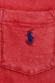 חולצת טי עם לוגו רקום על כיס קדמי POLO RALPH LAUREN