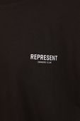 חולצת טי מכותנה עם הדפס REPRESENT
