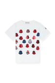 חולצת טי לוגומאנית - גילאי 12- 14 MONCLER KIDS
