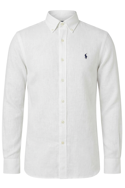 חולצת כפתורים מפשתן POLO RALPH LAUREN