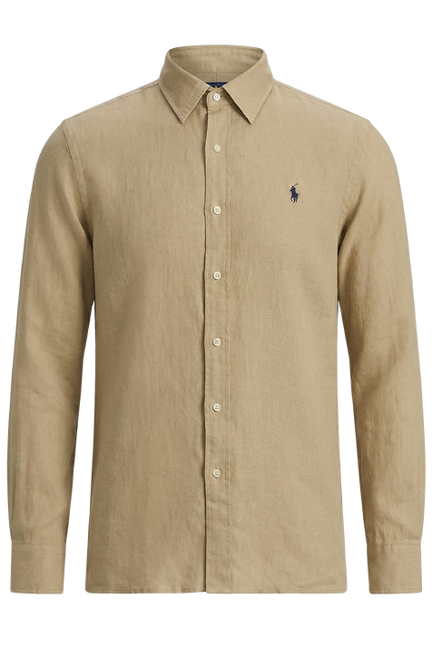 חולצת כפתורים מפשתן POLO RALPH LAUREN