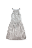 שמלת פליסה מטאלית - גילאי 2-5 MICHAEL KORS KIDS