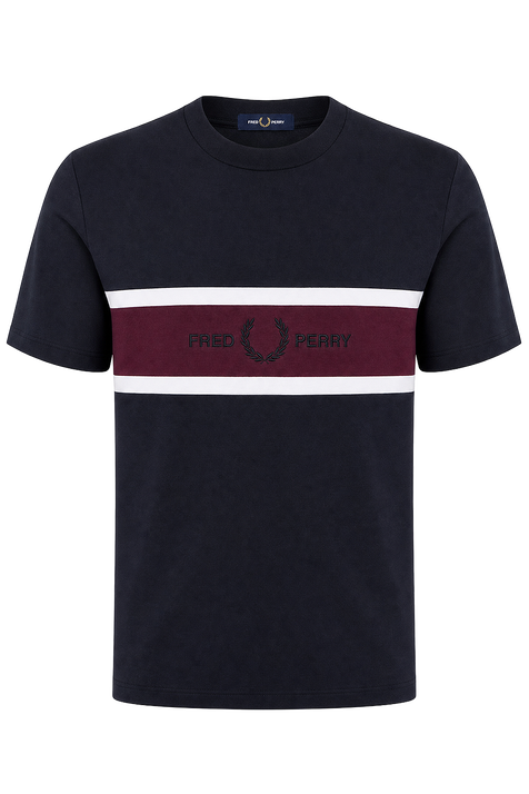 חולצת טי בגזרה משוחררת FRED PERRY