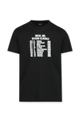 season Schedule T-Shirt in Black DIESEL