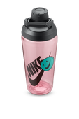 בקבוק מים 710 מ''ל בגוון ורוד שקוף עם לוגו NIKE