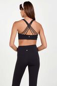 תמונת דוגמן אחורית של Flexyflex strappy yoga bra a-c