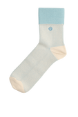 תמונה קידמית של Fold-Over Ribbed Socks