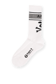 Logo Socks in White AAPE