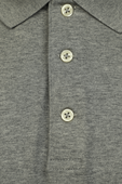 תמונה אחורית של Logo Polo Shirt in Grey