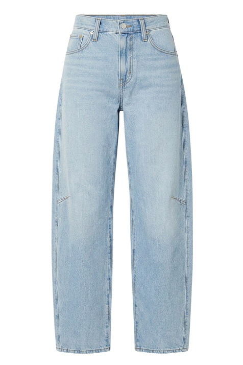 מכנסי ג'ינס רחבים