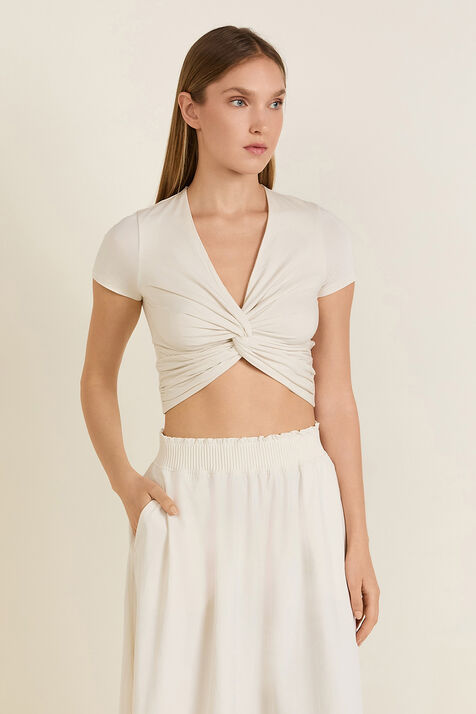 Modal Silk Twist-Back - Ribbed Yoga Tank Top LULULEMON