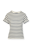 תמונה קידמית של T-Shirt in Blue and White