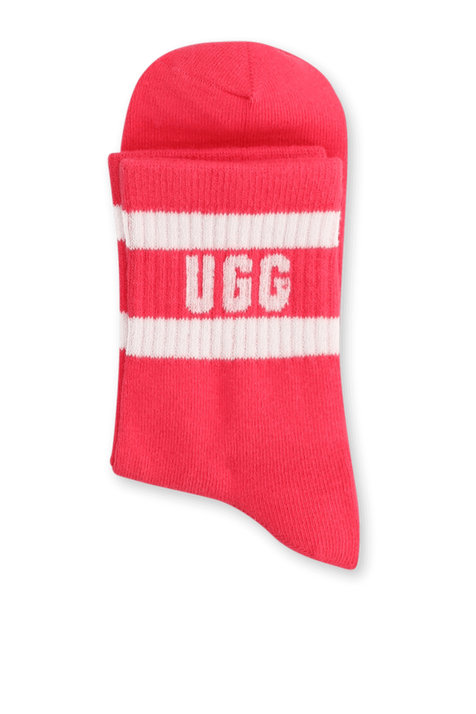 גרבי רבע מכותנה עם לוגו UGG