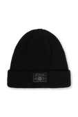 כובע גרב עם תגית ממותגת בגוון שחור STAPLE