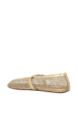 תמונה אחורית של נעלי בלרינה