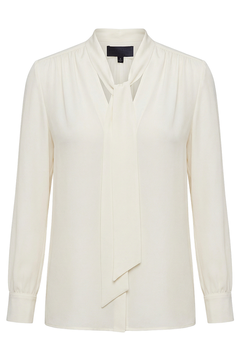 חולצת משי ארוכה NILI LOTAN