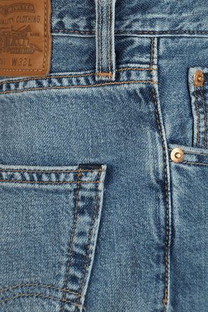 מכנסי ג'ינס לוז קרופ כחולים LEVI`S