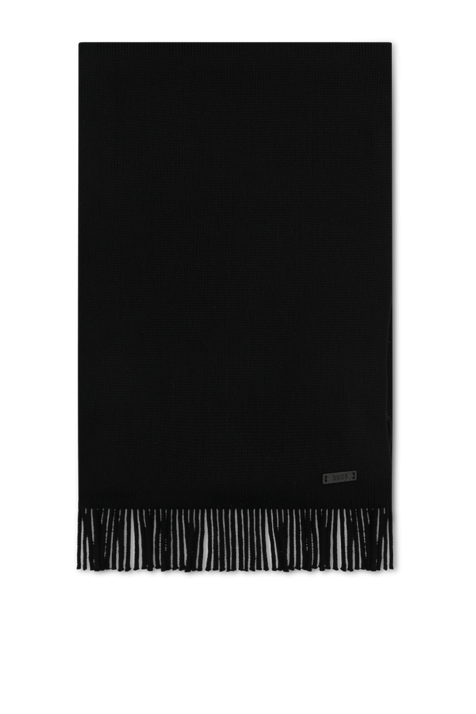 צעיף מצמר בתולי BOSS