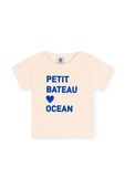 חולצת טי עם הדפס - גילאי 6-12 חודשים PETIT BATEAU