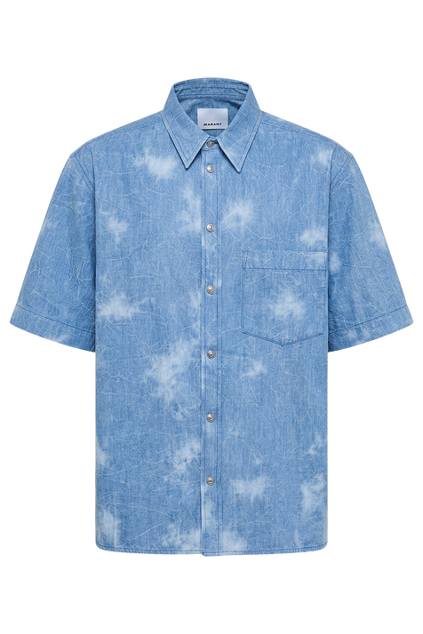 חולצה מכופתרת ג'ינס