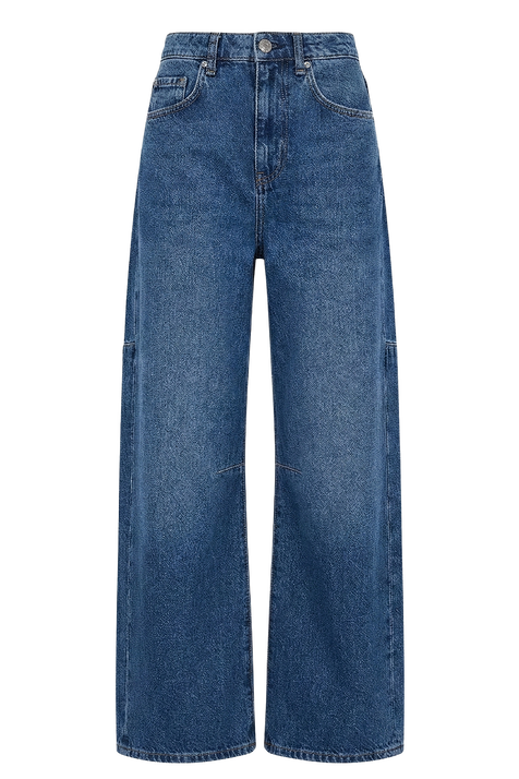 מכנסי ג'ינס בגזרת בלון