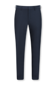 מכנסיים מחויטים בגוון כחול נייבי BOSS