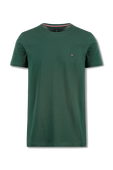 Organic Cotton Slim Fit Tee in Pine Grove TOMMY HILFIGER