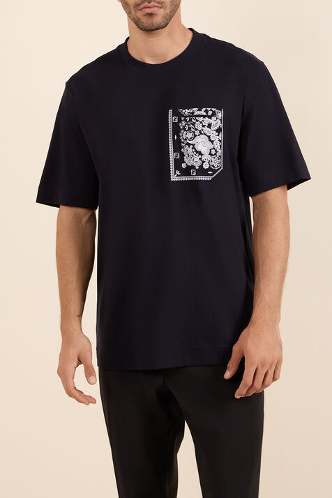 חולצת טי בעיצוב בנדנה FENDI