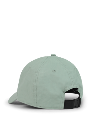 כובע מצחייה ירוק עם תגית ממותגת RAG & BONE