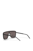 משקפי שמש מסיכה מדגם 364 בשחור SAINT LAURENT