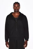 תמונת דוגמן קידמית של RELAXED ZIP UP HOODIE