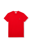 תמונה קידמית של Crew Neck T-Shirt in Red