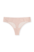 תמונת תקריב של Inviswear Mid Rise Thong Lace 3P