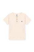 חולצת טי מכותנה - גילאי 3-5 PETIT BATEAU