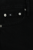 מכנסי ג'ינס שחורים באורך ברמודה CALVIN KLEIN