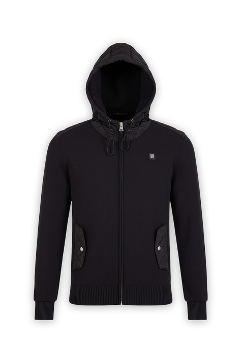 סווטשירט קפוצ'ון HUGO