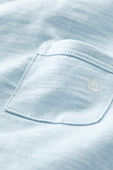 חולצת טי תכלת עם כיס צד - גילאי 18-36 חודשים PETIT BATEAU