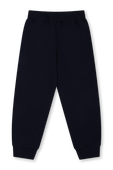 גילאי 4-6 מכנסי טרנינג עם לוגו רקום VERSACE KIDS