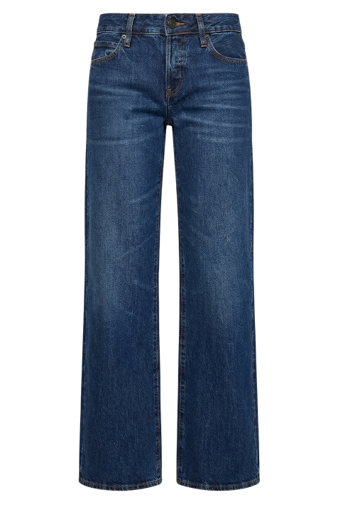 מכנסי ג'ינס בגזרה נמוכה