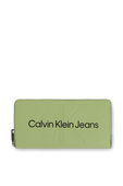 ארנק מרוכסן עם לוגו CALVIN KLEIN