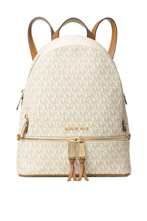 Medium Rhea Backpack in Vanilla MICHAEL KORS
