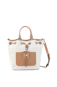 Medium Bucket Bag in Natural MICHAEL KORS